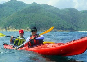 double ocean tourer sea kayak